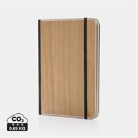TACCUINO A5 CON COPERTINA IN LEGNO